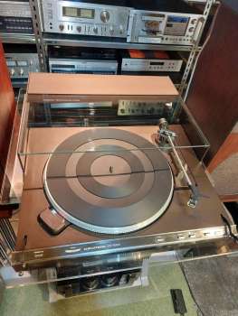 Preview: GRUNDIG PS 5600 Frontlader Plattenspieler Rarität der 80ger Jahre